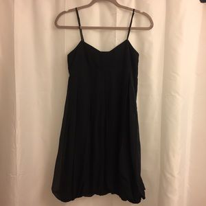 EUC CLUB MONACO LBD Black Spaghetti Strap Dress